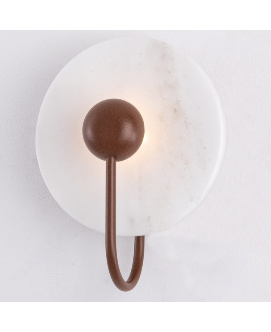 22221 SCONCE LED 3W MARBLE - CORTEN Zambelis Lights