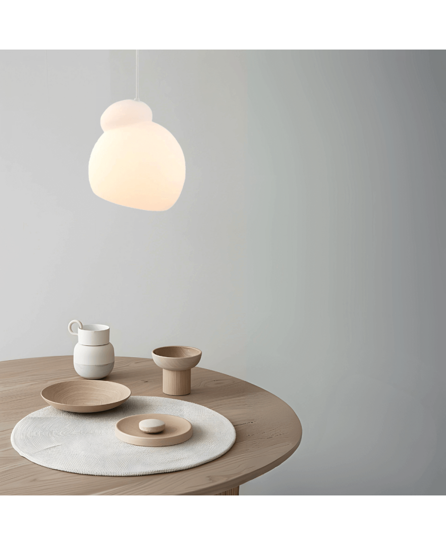 23015 PENDANT LIGHT E27 MAX 40W OPAL GLASS Zambelis Lights