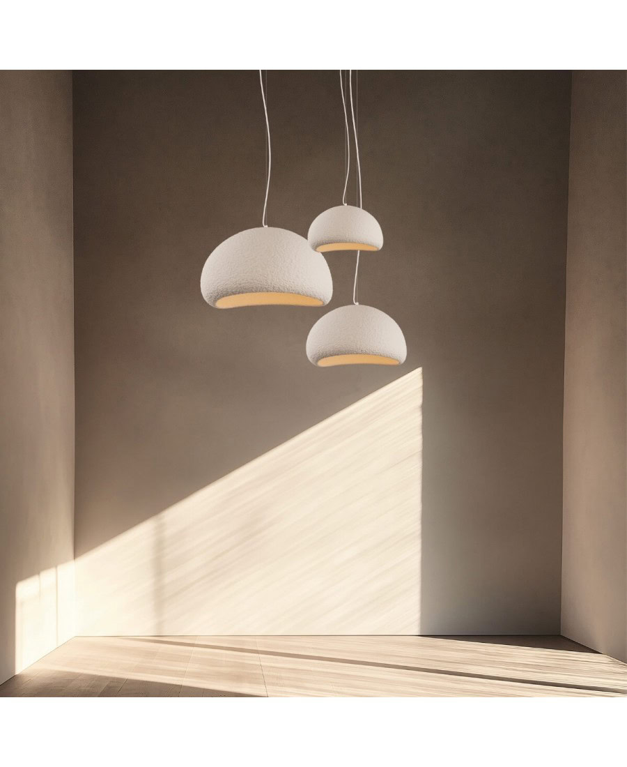 23162 PENDANT LAMP E27 MAX 15W FIBERGLASS Zambelis Lights