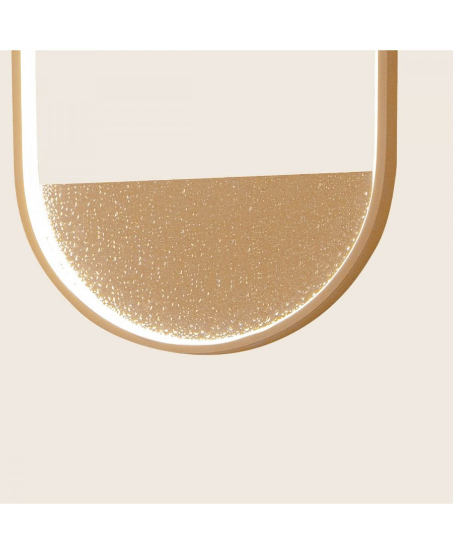 23169 PENDANT LED LIGHT 54W 3000K,4000K GOLD-CHAMPAGNE Zambelis Lights