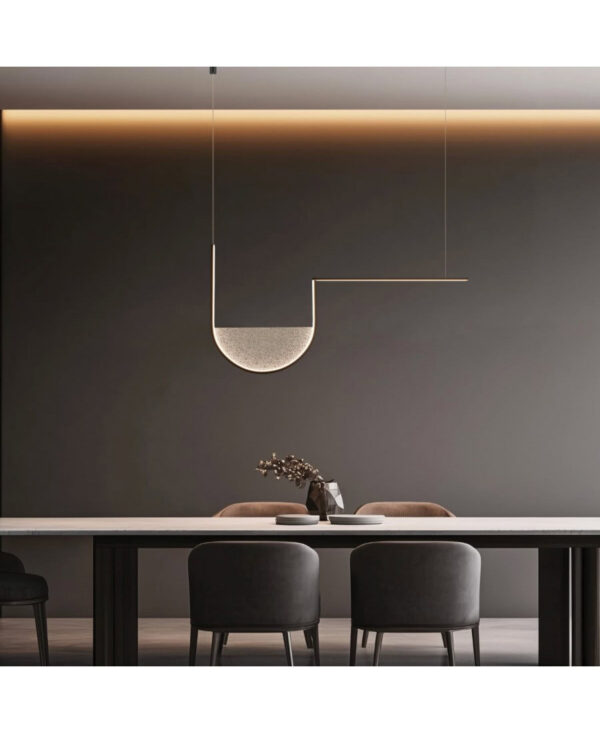 23170 PENDANT LED LIGHT 35W 3000K,4000K BLACK-LIGHT GREY Zambelis Lights