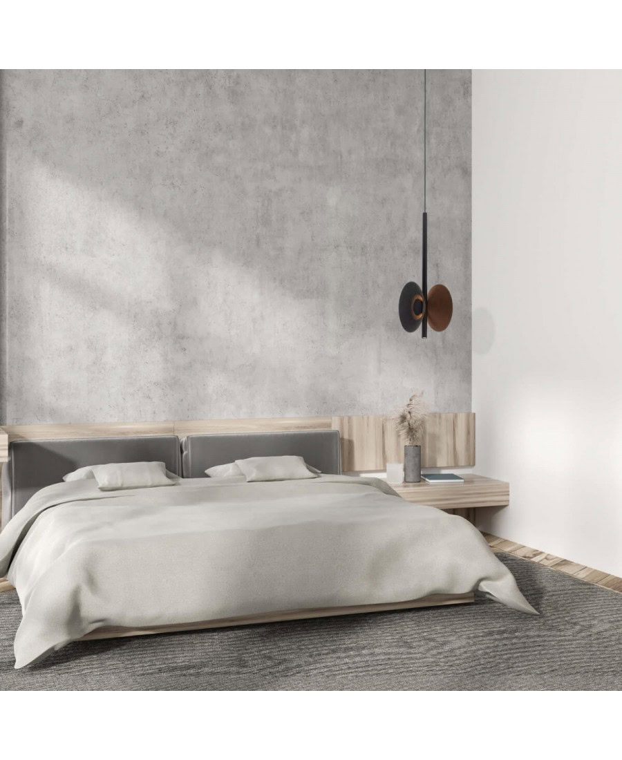 23176 PENDANT LED LIGHT 3X2W 3000K ACOUSTIC BROWN-GREY Zambelis Lights