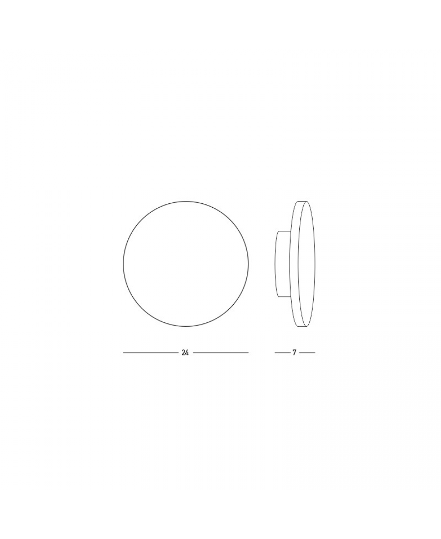 23234 SCONCE LED LIGHT 6W 3000K ACOUSTIC GREY VOLCANO Zambelis Lights