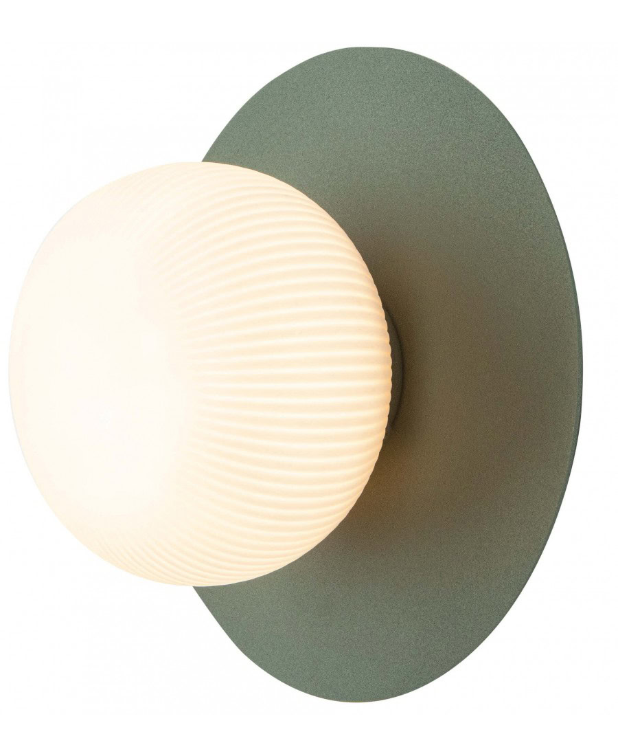 23255 SCONCE LAMP G9 MAX 7W GYPSUM ARMY GREEN Zambelis Lights