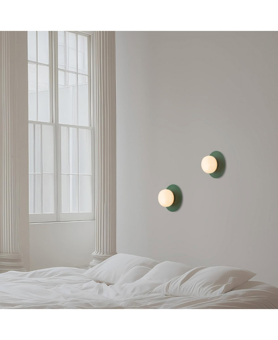 23255 SCONCE LAMP G9 MAX 7W GYPSUM ARMY GREEN Zambelis Lights