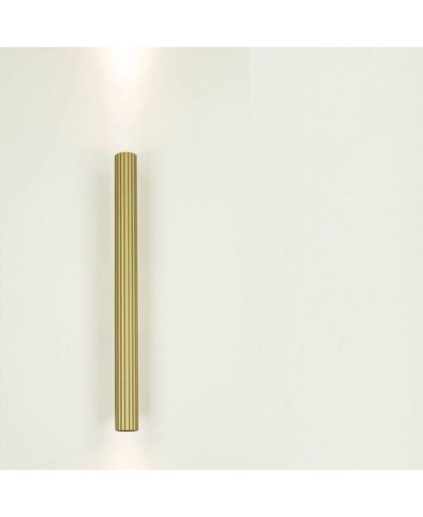 25219 WALL LED LIGHT 2x6W 3000K BRASS METAL - ALUMINIUM Zambelis Lights
