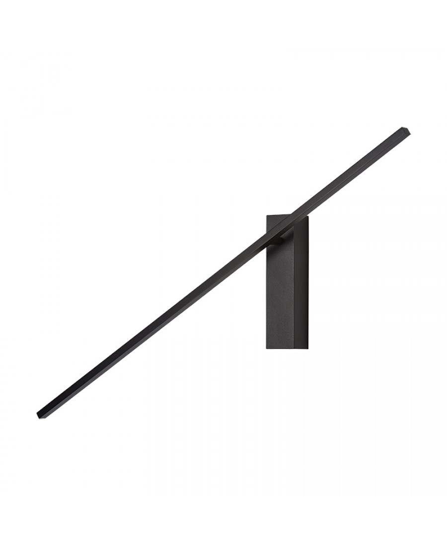 25318 WALL LED LIGHT 14W 3000K SANDY BLACK ROTATABLE ARM Zambelis Lights