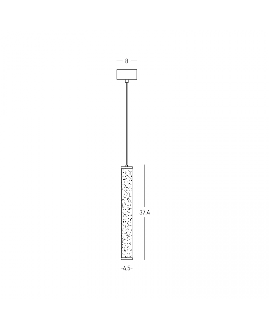 Lampa wisząca LED 2540 15W 3000K Zambelis