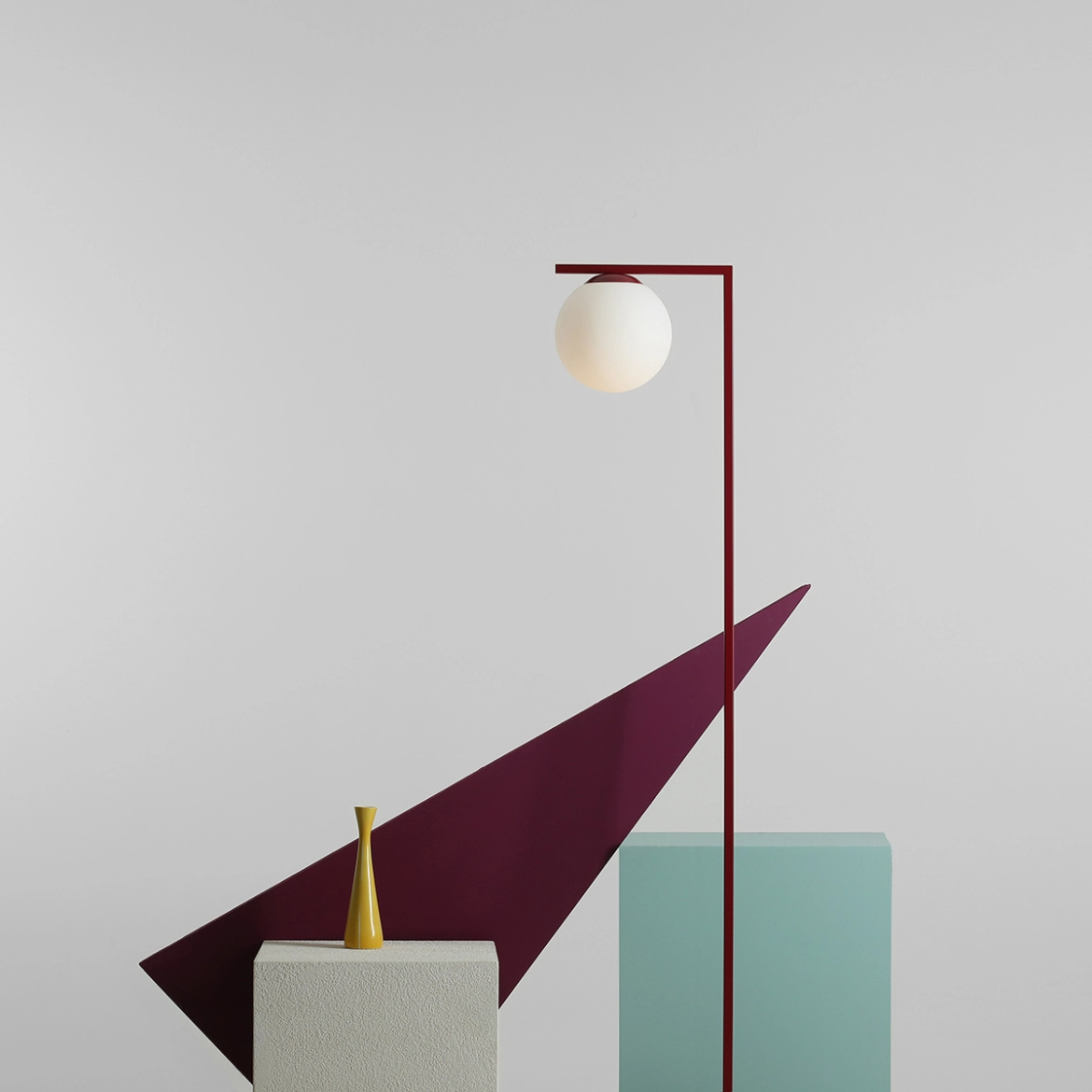 Lampa Stojąca Zac Bordowy 1038A15_1 Aldex