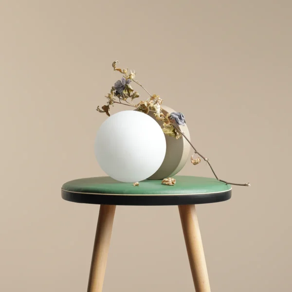BALL TABLE BEIGE S 1076B17_S Lampka stołowa #colours Aldex