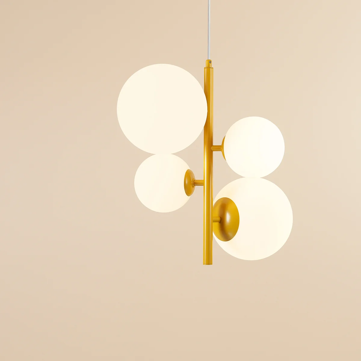 BLOOM 4 MUSTARD 1091L14 Lampa wisząca #colours Aldex