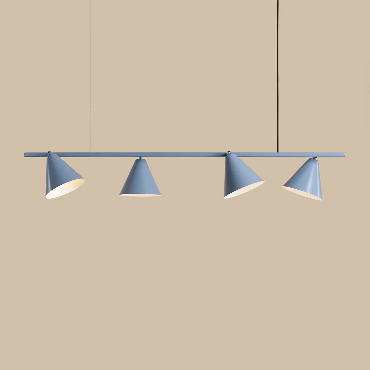 LAMPA WISZĄCA FORM 4 DUSTY BLUE 1108L16 Aldex