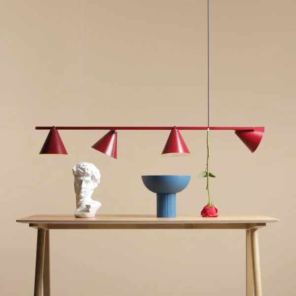 LAMPA WISZĄCA FORM 4 RED WINE 1108L15 Aldex