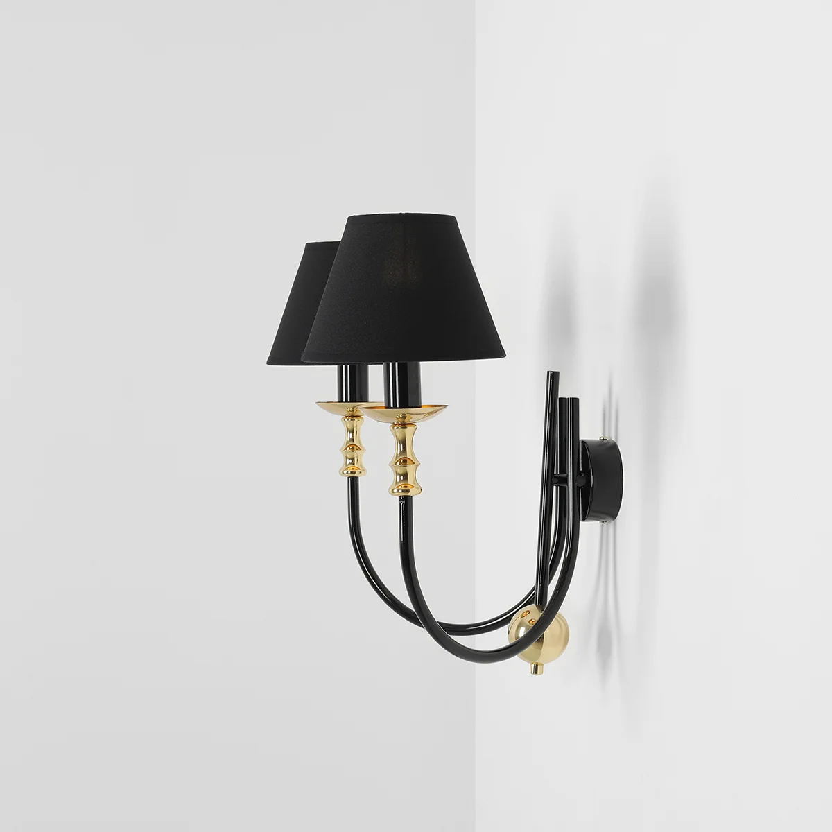 ROMA WALL 2 BLACK 1118D1 Elegancki kinkiet Aldex