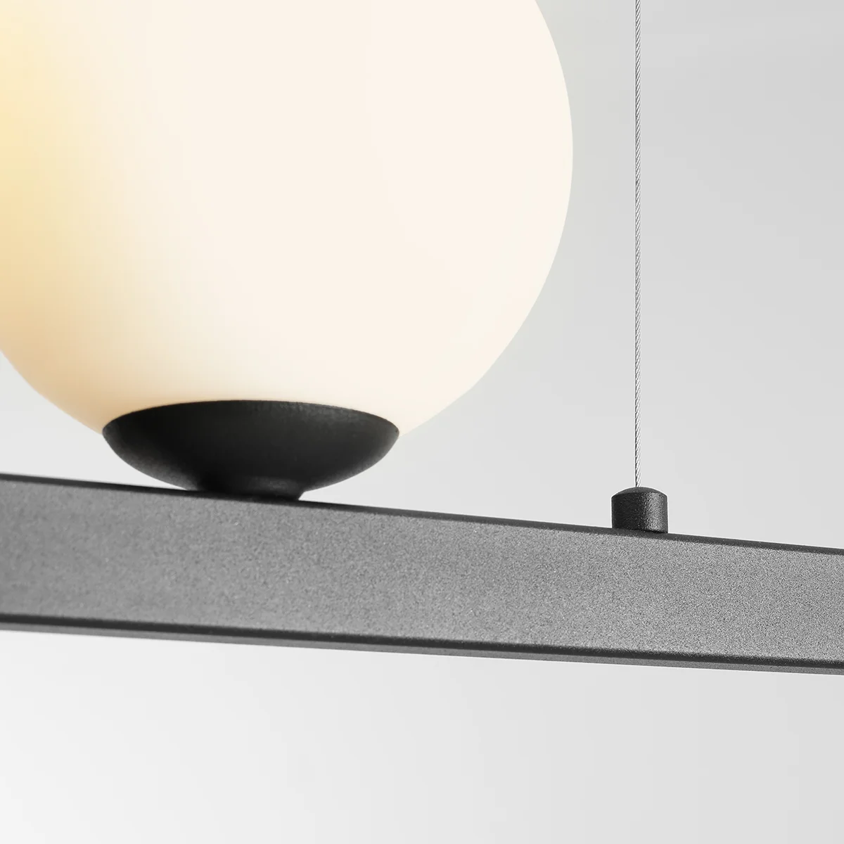 GARDA 4 BLACK 1099L1 Stylowa lampa wisząca Aldex