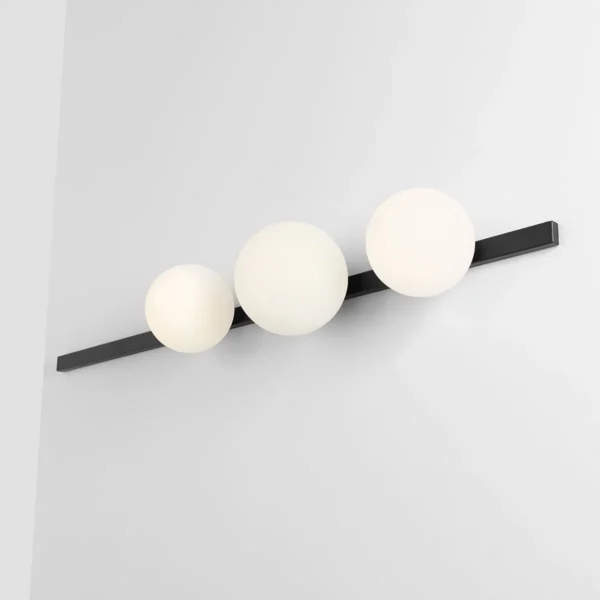 GARDA WALL 3 BLACK 1099Y1 Minimalistyczny kinkiet Aldex