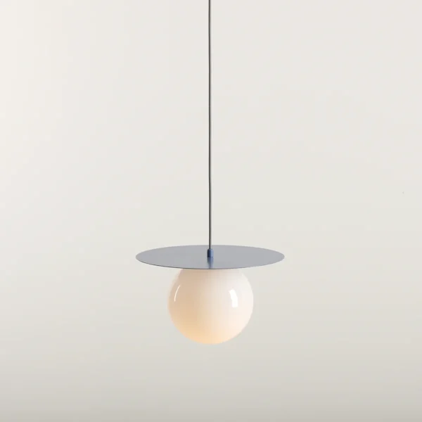 Lampa wisząca LOOP DUSTY BLUE M 1125G16_M Aldex