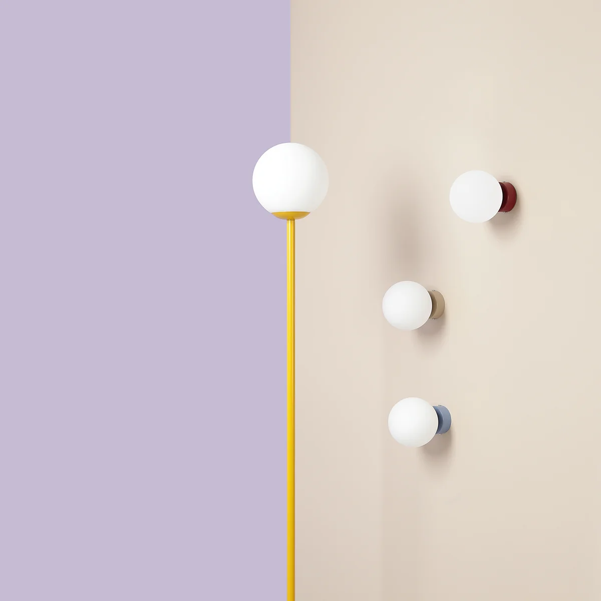 PINNE FLOOR MUSTARD 1080A14 Lampa podłogowa #colours Aldex