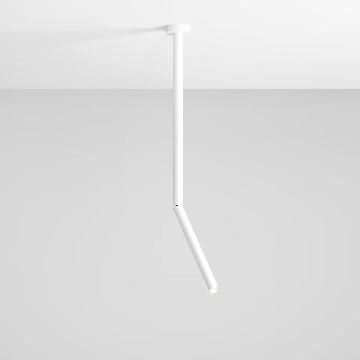 Prosty plafon punktowy STICK ALL WHITE M 1084PL_G_M Aldex
