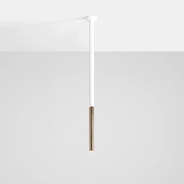 Prosty plafon punktowy STICK ALL WHITE M 1067PL_G_M Aldex