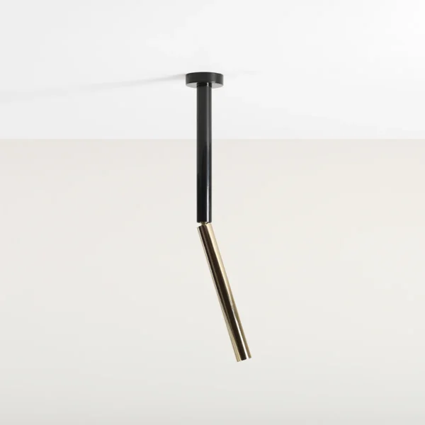 Prosty plafon punktowy STICK ALL BLACK S 1067PL_G1_S Aldex