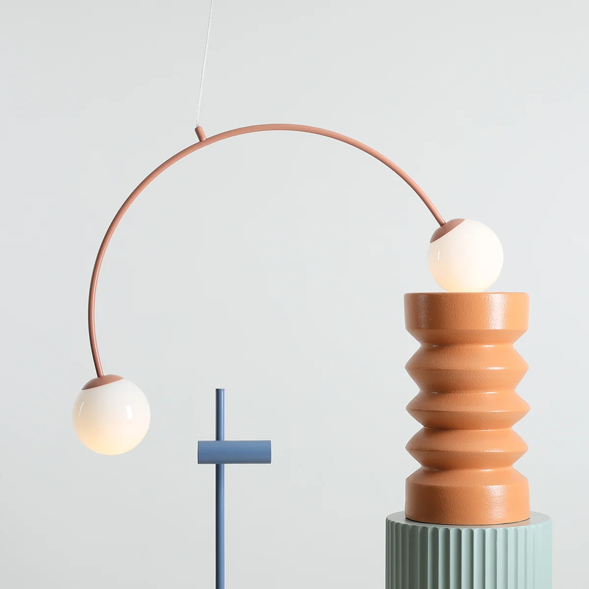 Lampa wisząca UNA 2 CORAL 1116H11 Aldex