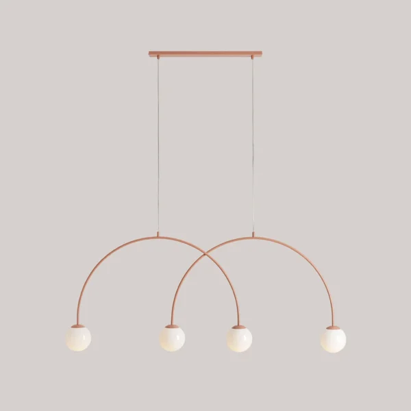 Lampa sufitowa UNA 4 CORAL L 1116L11_L Aldex