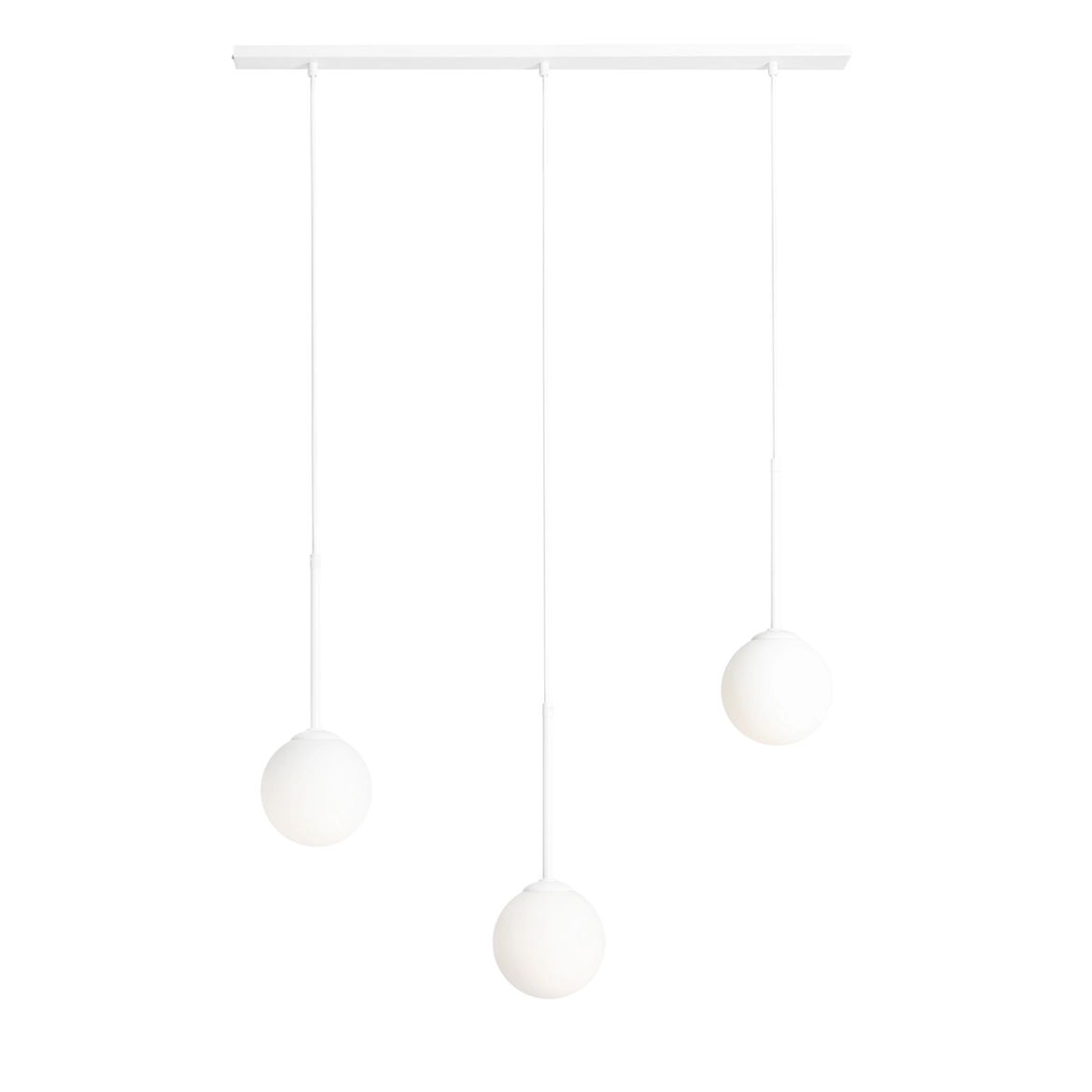 LAMPA WISZĄCA BOSSO 3 WHITE 1087E ALDEX