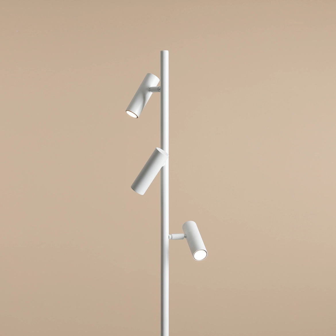 Lampa Stojąca TREVO Biały 1104A Aldex