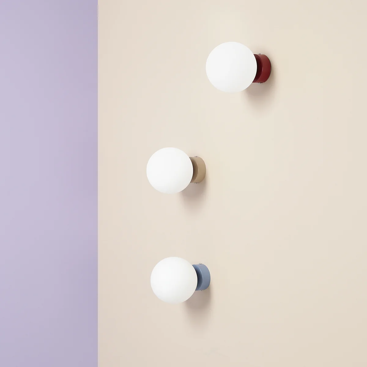 BALL WALL DUSTY BLUE S 1076C16_S Kinkiet #colours Aldex