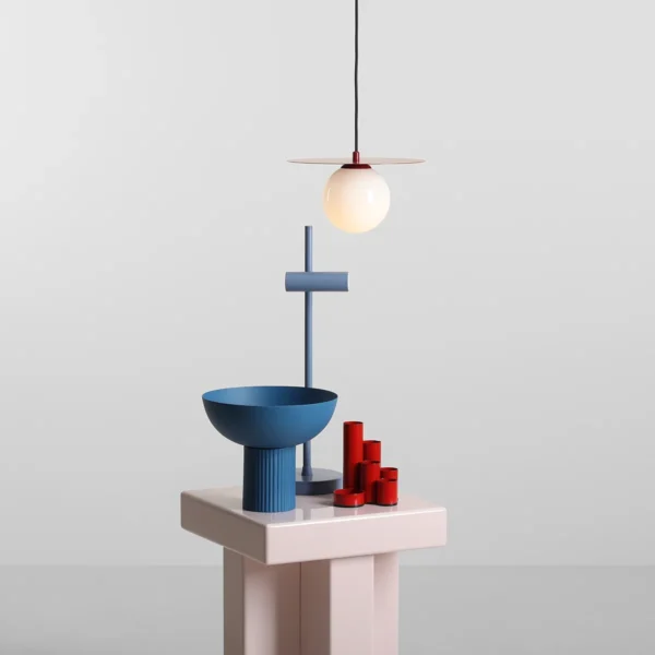 Lampa wisząca LOOP RED WINE S 1125G15_S Aldex