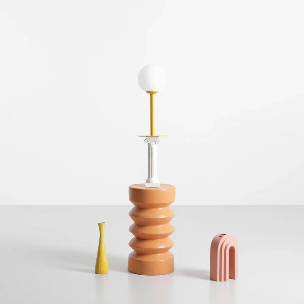 PINNE TABLE MUSTARD 1080B14 Lampka biurkowa #colours Aldex