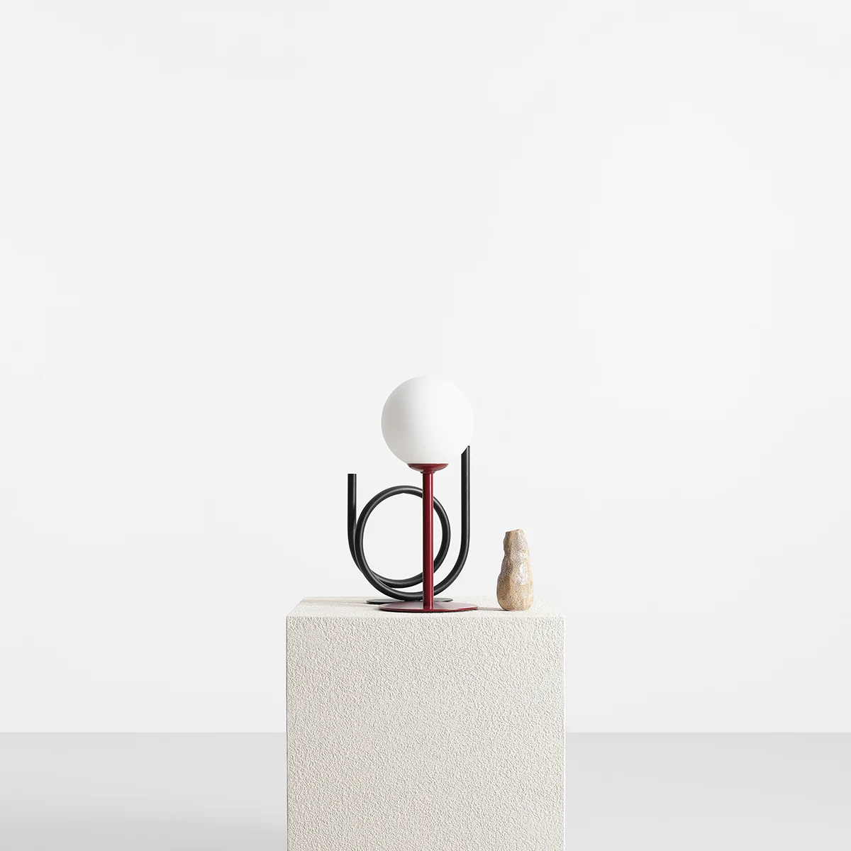 PINNE TABLE RED WINE 1080B15 Lampka biurkowa #colours Aldex
