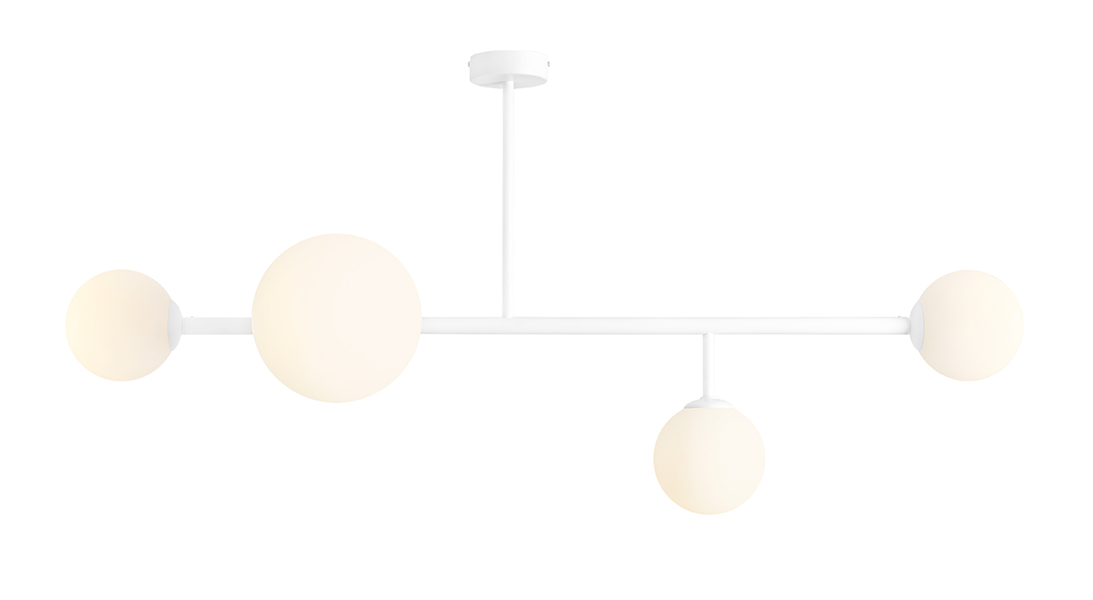 Lampa sufitowa DIONE white IV 1092PL_L Aldex