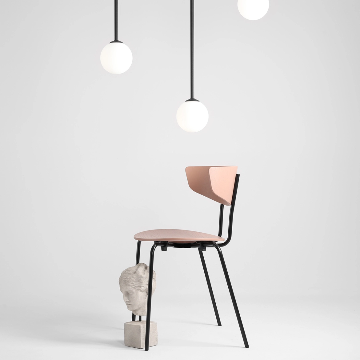 Lampa wisząca PINNE black L 1080PL_G1_L ALDEX