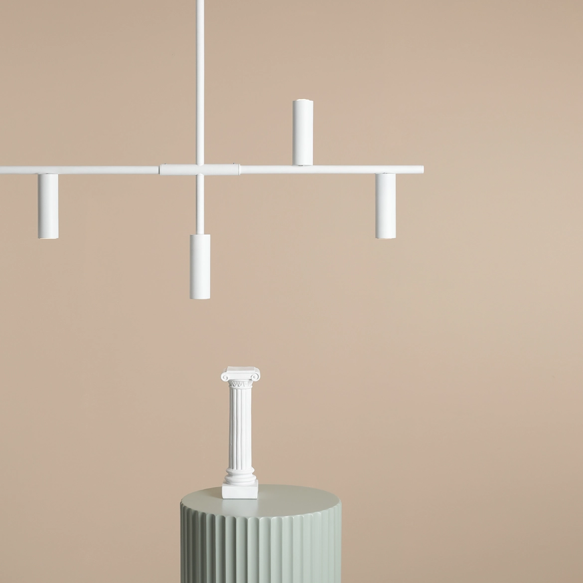 Lampa Wisząca TREVO 6 Biały 1104K Aldex