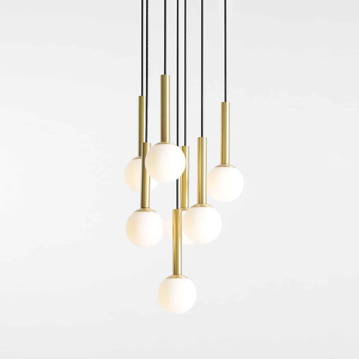 LAMPA WISZĄCA RIU 7 BLACK 1103T1 ALDEX