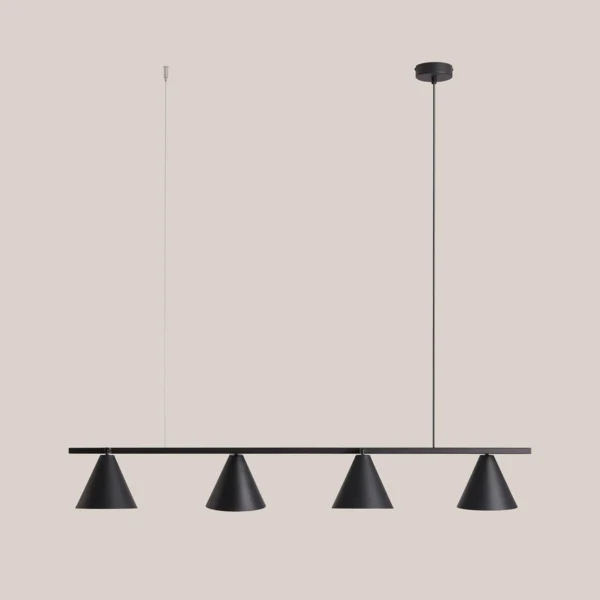 FORM 4 BLACK 1108L1 Nowoczesna lampa wisząca Aldex