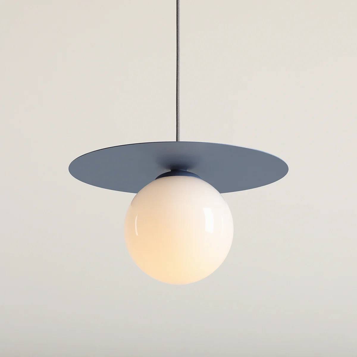 Lampa wisząca LOOP DUSTY BLUE S 1125G16_S Aldex