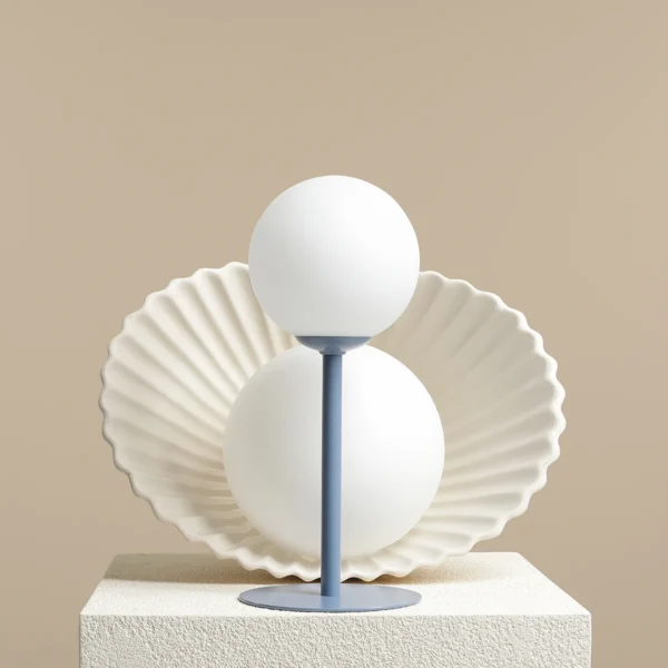 PINNE TABLE DUSTY BLUE 1080B16 Lampka biurkowa #colours Aldex