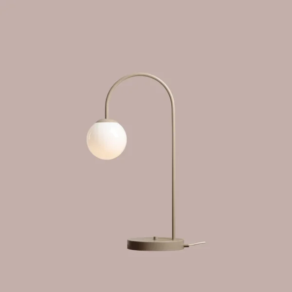 Lampka stołowa UNA TABLE BEIGE 1116B17 Aldex