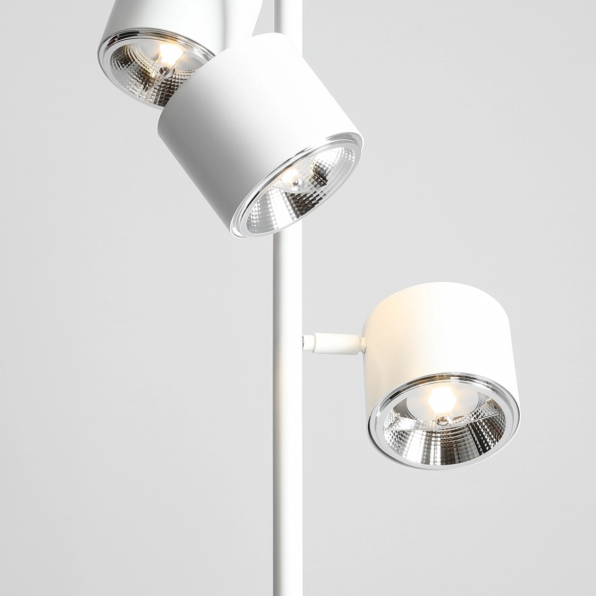 LAMPA PODŁOGOWA 3 PŁ. BOT WHITE 1046A ALDEX