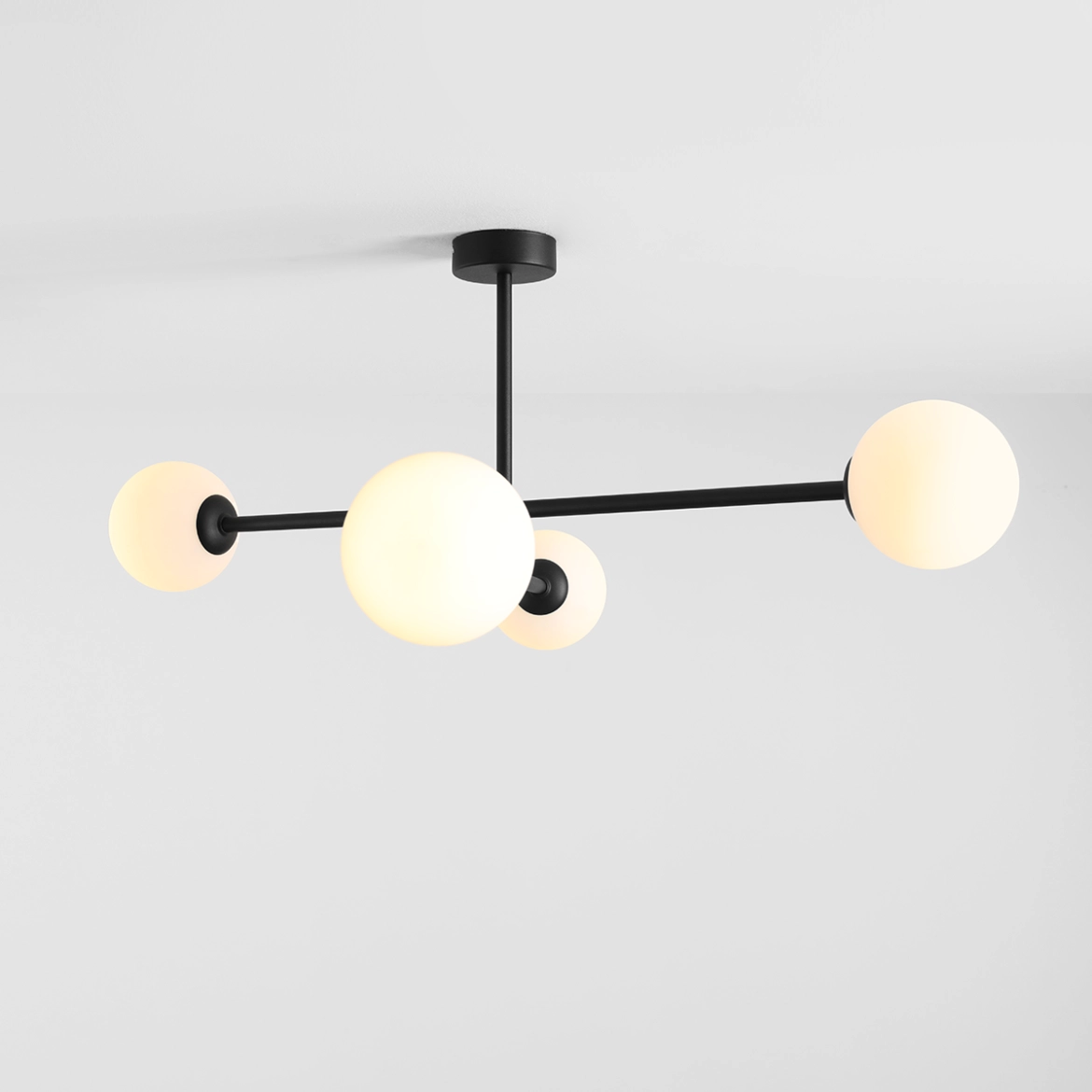 PLAFON PINNE 4 BLACK 1080PL_L1 ALDEX