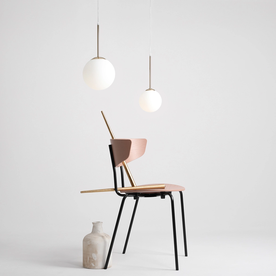 LAMPA WISZĄCA BOSSO MINI 20 GOLD 1087XS30 ALDEX