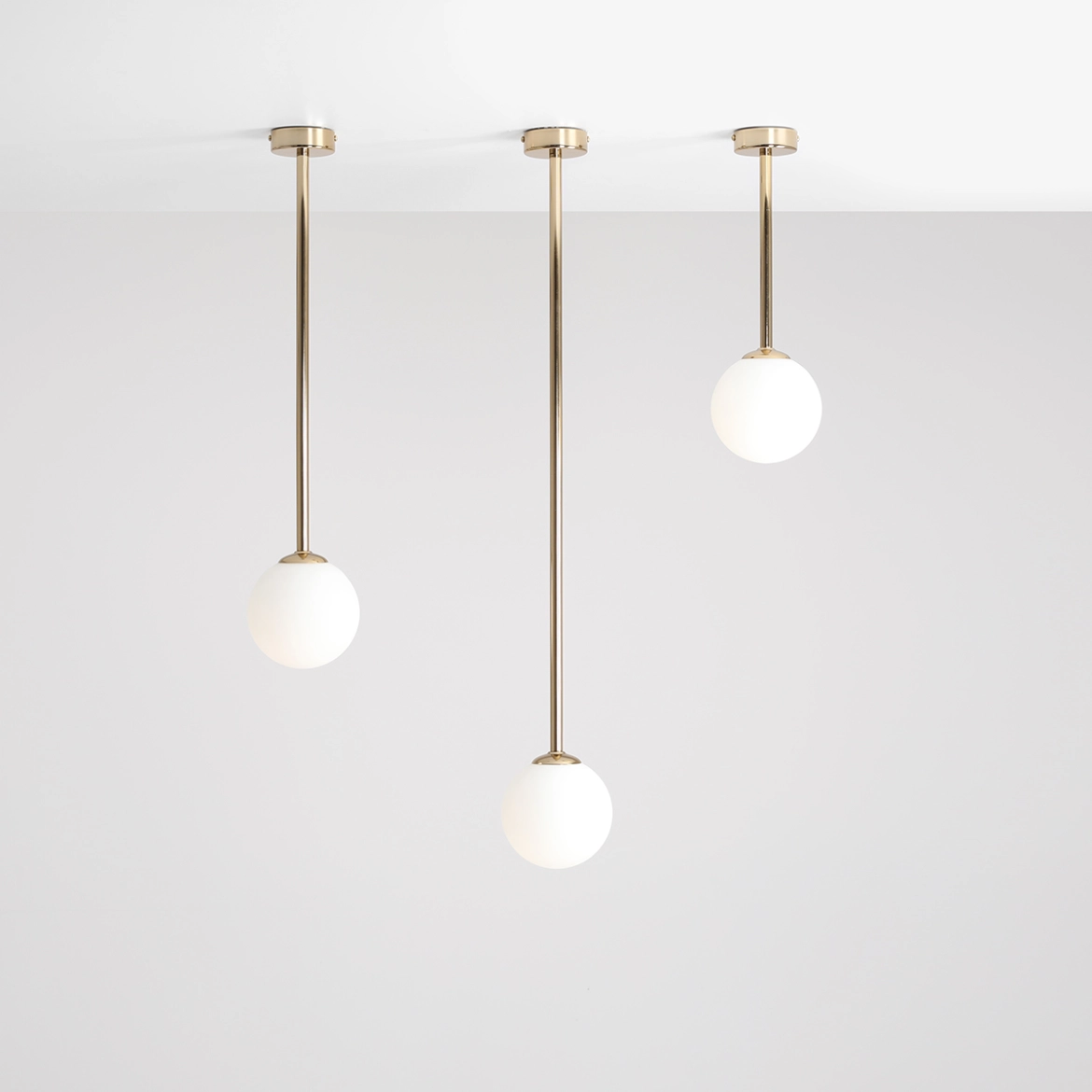 Lampa wisząca PINNE gold S 1080PL_G30_S ALDEX