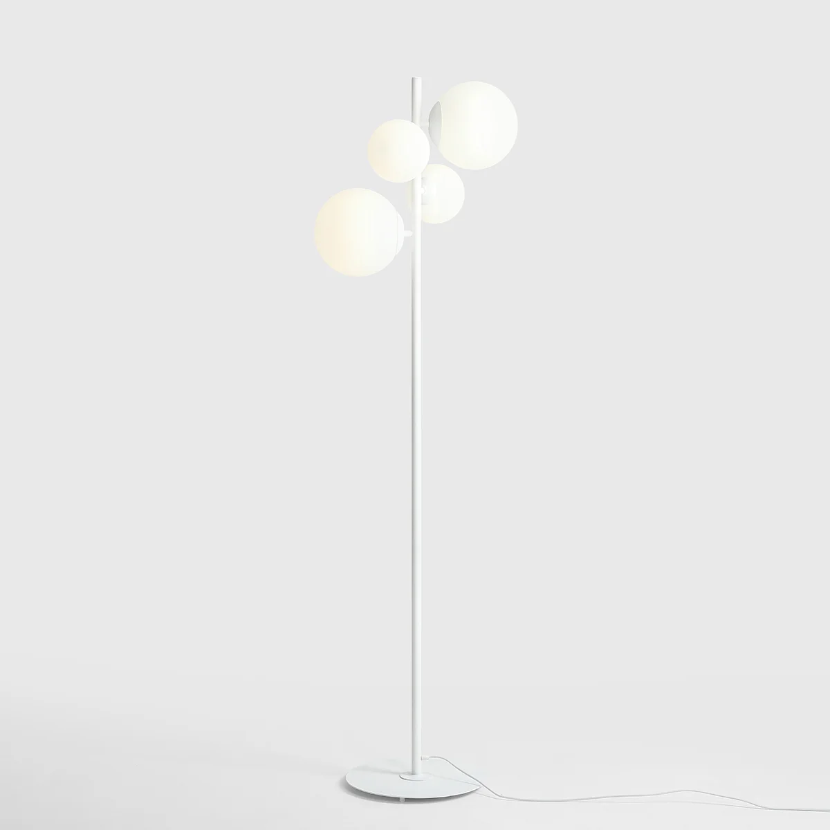 LAMPA STOJĄCA BLOOM WHITE 1091A ALDEX