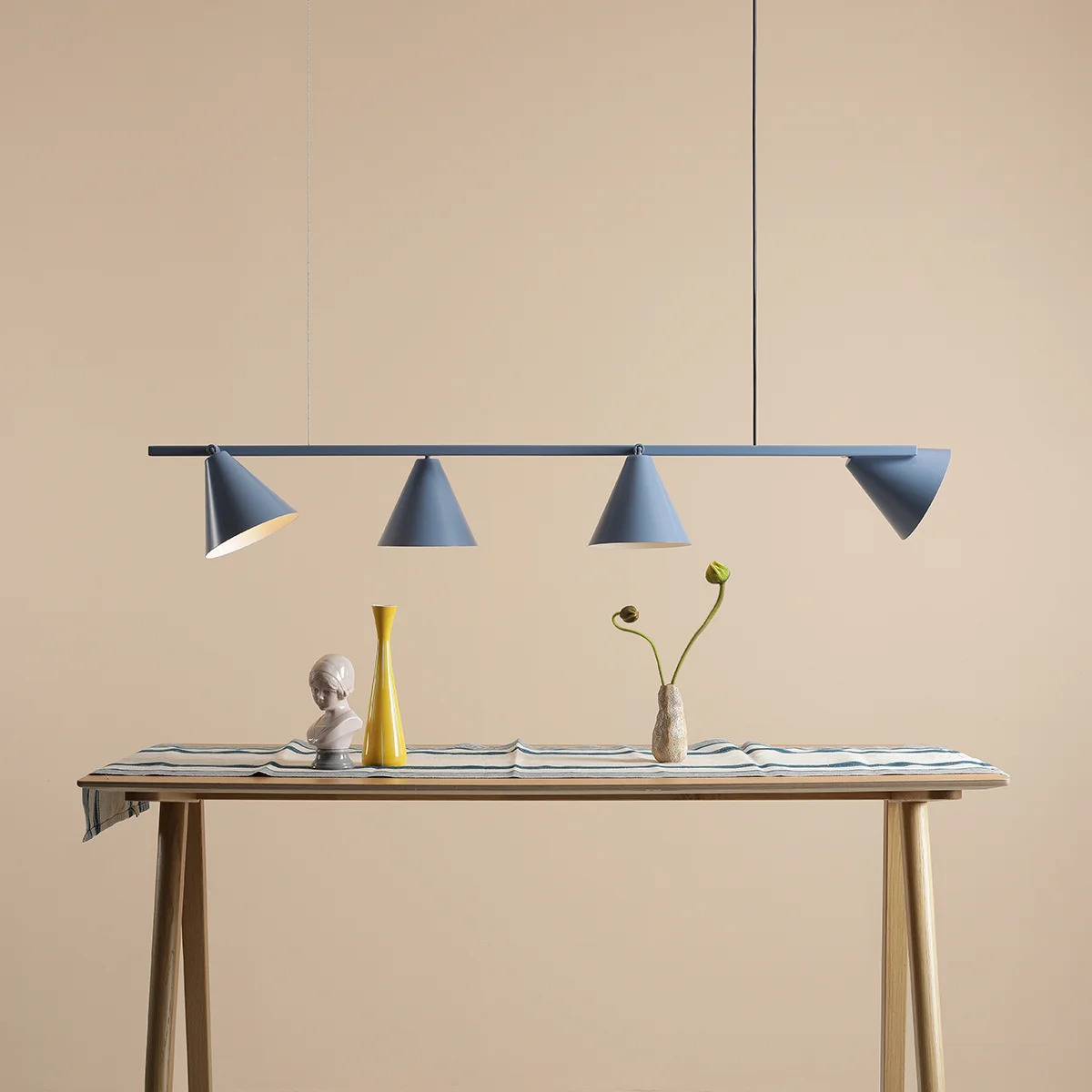 LAMPA WISZĄCA FORM 4 DUSTY BLUE 1108L16 Aldex