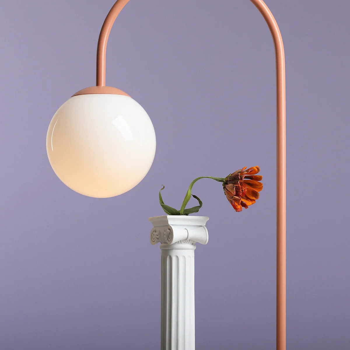 Lampka stołowa UNA TABLE CORAL 1116B11 Aldex