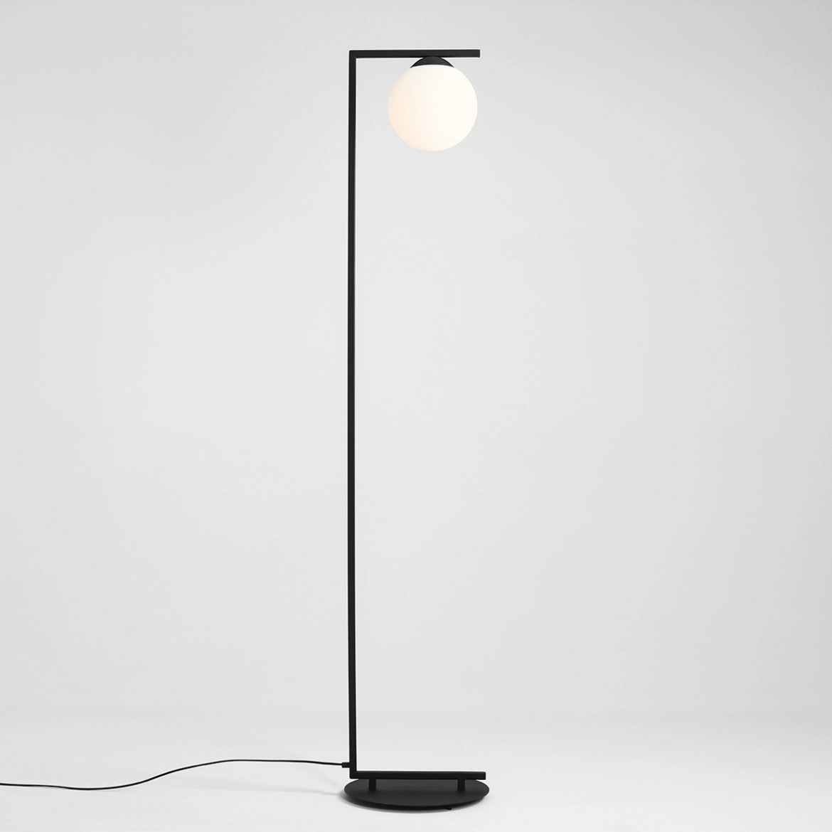 LAMPA STOJĄCA ZAC BLACK (klosz na dół) 1038A1/1 ALDEX
