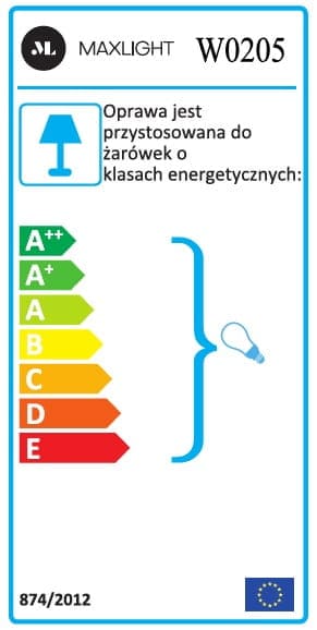DIAMANTE I kinkiet W0205 MaxLight